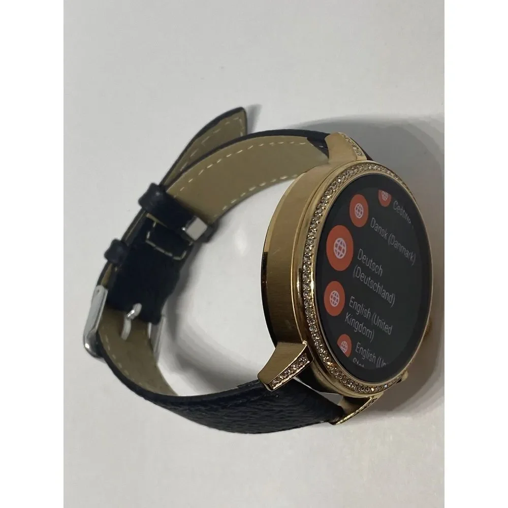 Fossil Gen 4 Authentic Digital Dial Smart Watch Custom Band FTW6015 AB443